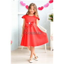 Платье нарядное для девочки арт. ИР-1601, цвет красный