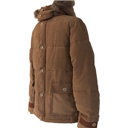 Размер 48. Современная утепленная мужская куртка Adrian горчичного цвета.