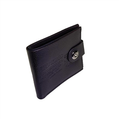 Мужской кошелек AP STRATUS из качественной эко-кожи шоколадного цвета.