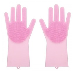 Силиконовые перчатки для мытья посуды Livingenie оптом