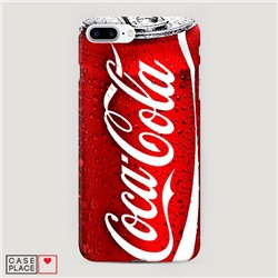 Пластиковый чехол Кока Кола на iPhone 8 Plus