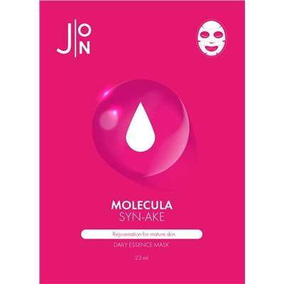 [J:ON] Тканевая маска для лица ЗМЕИНЫЙ ПЕПТИД MOLECULA SYN-AKE DAILY ESSENCE MASK 23 мл