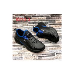Мужские кроссовки 9210-3 черно-синие