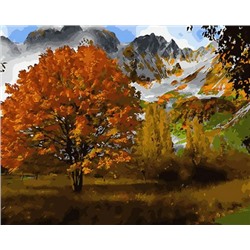 Картина по номерам 40х50 GX 30144 Осеннее дерево