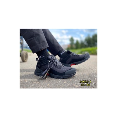 Мужские кроссовки А051-1 черные