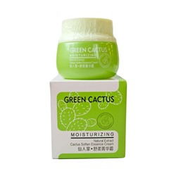 CN/ GREEN CACTUS №B738-18 Крем-эссенция для лица Cactus Soften Essence Cream (Смягчающий крем-эссенция с экстрактом кактуса), 65г