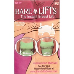 Наклейки для подтяжки груди Bare Lifts (5 пар в упк)