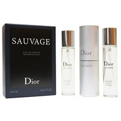 Туалетная вода 3*20 мл Cristian Dior "Sauvage"