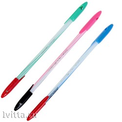 Ручка шариковая двусторонняя FlexOffice Twin Candee 0.6мм Синяя/черная