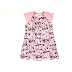 Детское розовое платье (супрем фулл-лайкра)
