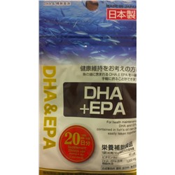 DAISO БАД DHA+EPA 20 дней