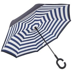Зонт наоборот Полосатый МО-2231