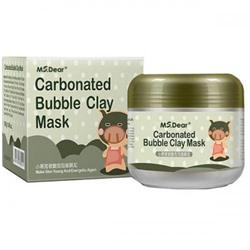 Пузырьковая маска для лица Bioaqua Carbonated Bubble Clay Mask 100 г оптом