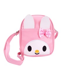 Детская сумочка Кролик цвет розовый р-р 15х18х6 арт ds-9