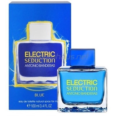 ANTONIO BANDERAS ELECTRIC BLUE SEDUCTION EDT FOR MEN 100ML