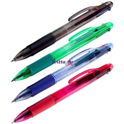 Ручка шариковая автоматическая 4-цветная