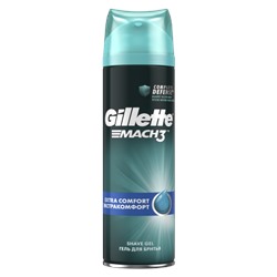 Гель д/б Gillette MACH 3 Экстр.комфорт 200мл.