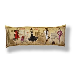 Подушка декоративная Девушки мира Лондон, гобелен
