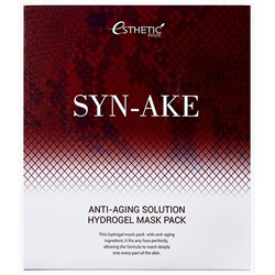 [ESTHETIC HOUSE] Гидрогел. маска д/лица SYN-AKE ANTI-AGING SOLUTION HYDROGEL MASK PACK, 1шт