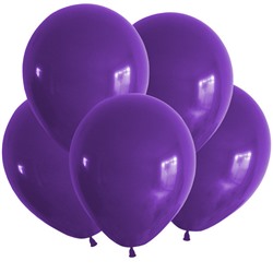 В027 шары фиолетовые 30см 50шт