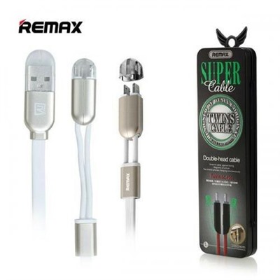 Кабель зарядки USB Remax RC-025T Twins Cable оптом