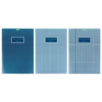 Тетрадь А4, 80 листов в клетку Classic, обложка мелованный картон, блок офсет, МИКС