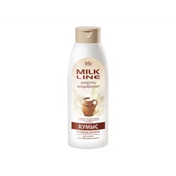 IRIS. Milk Line. Шампунь & Кондиционер Кумыс активное питание для сухих и ослабленный волос 1000 мл