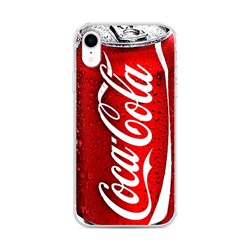 Силиконовый чехол Кока Кола на iPhone XR (10R)