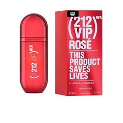 С.HERRERA 212 VIP ROSE RED LIMITED EDITION EDP FOR WOMEN 80 ML