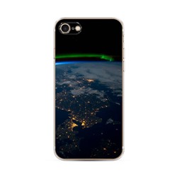 Силиконовый чехол Земля из космоса на iPhone 8