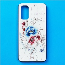 Чехол для смартфона S11 Lite (Принт цветы, пластик)