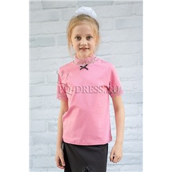 Блузка школьная, арт.911, цвет розовый