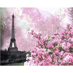 Картина по номерам 40х50 GX 32651 Париж цветет