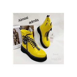 Женские ботинки 8395-30 желтые
