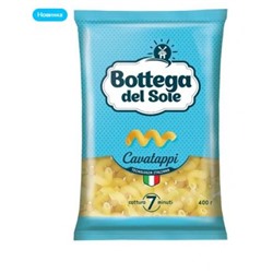 «Bottega del Sole», макаронные изделия «Витки», 400 гр. Яшкино